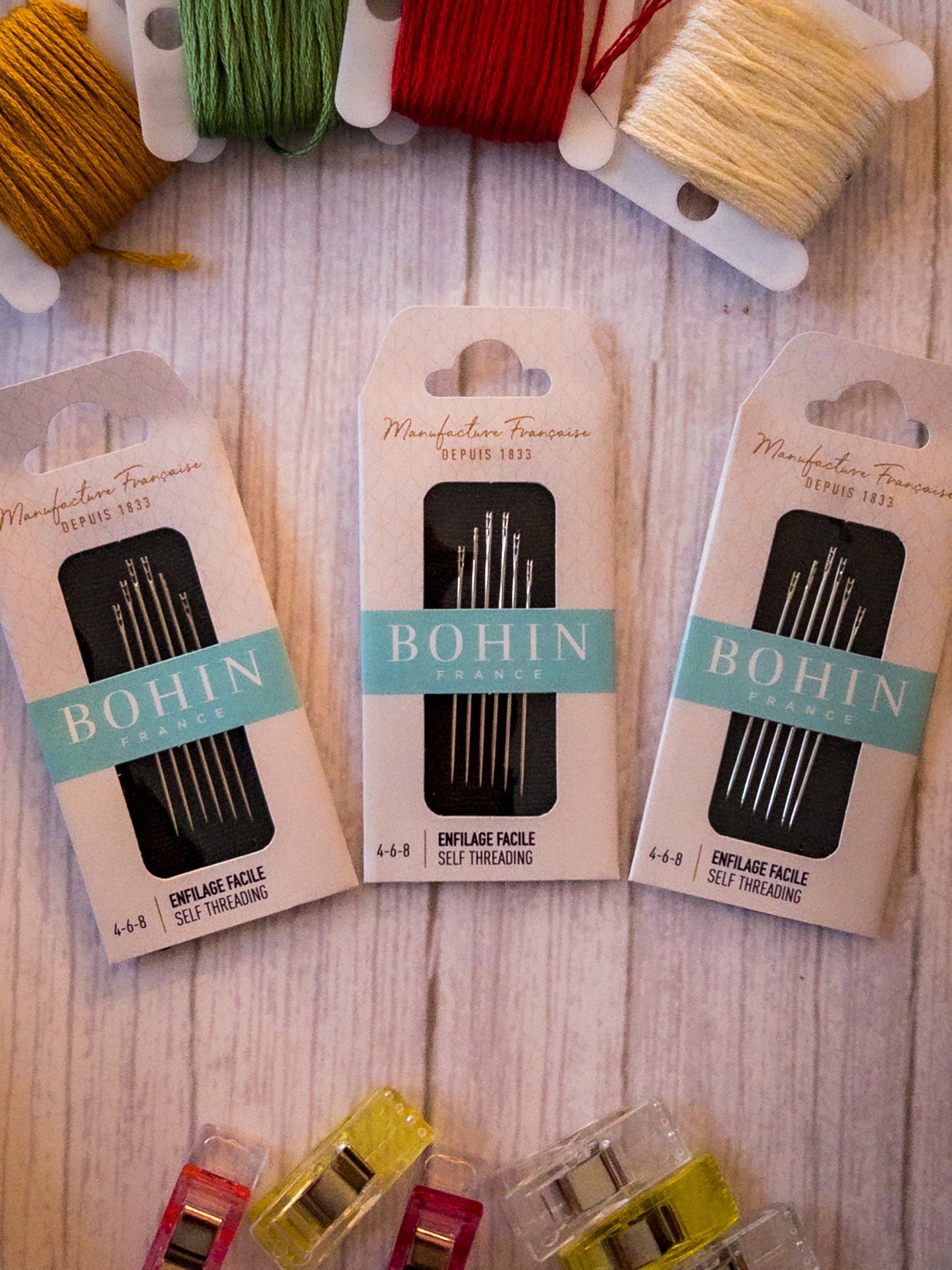 Bohin - Self Threading Needles