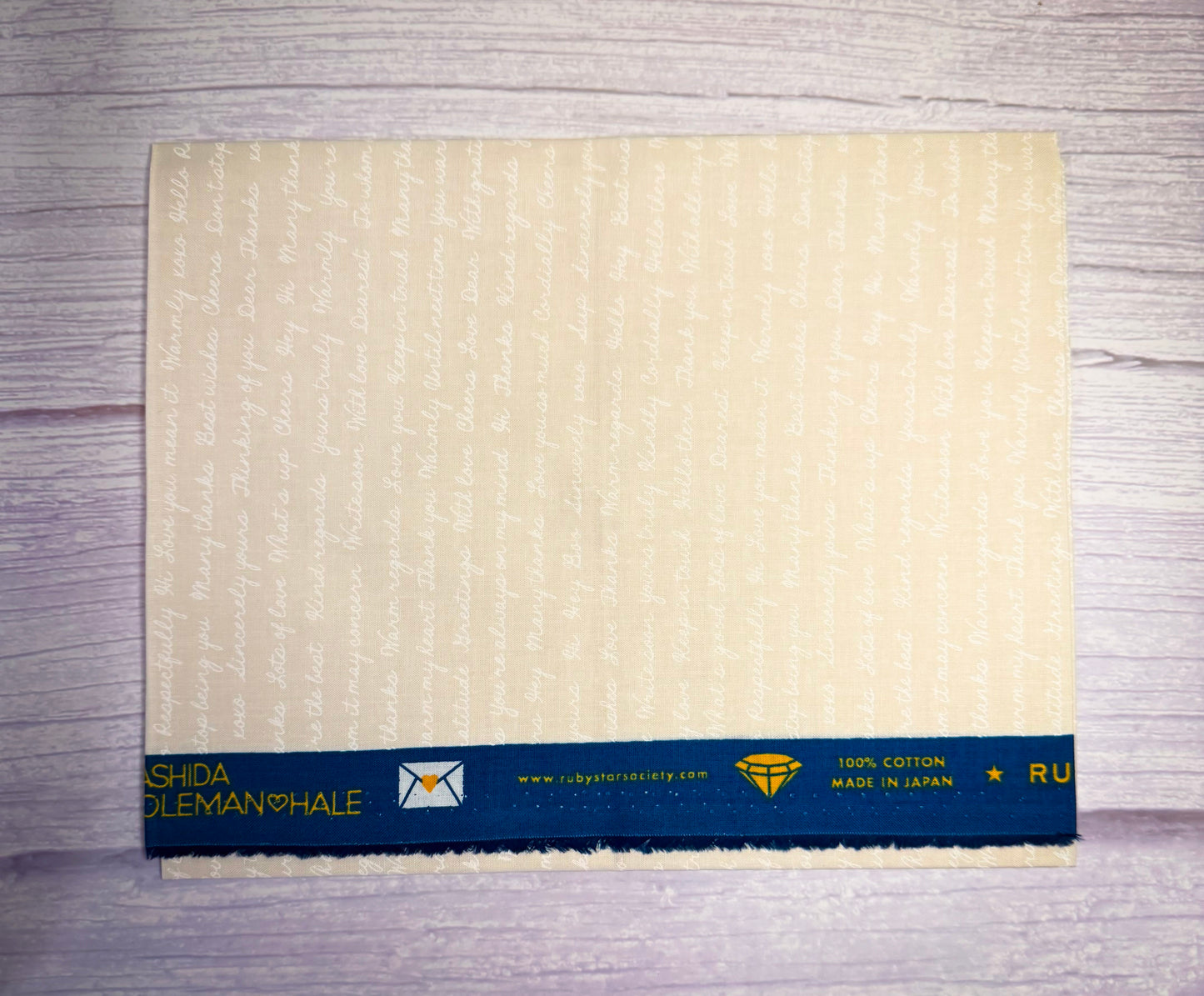 Salutations in Creams - FQ bundle - Ruby Star Society