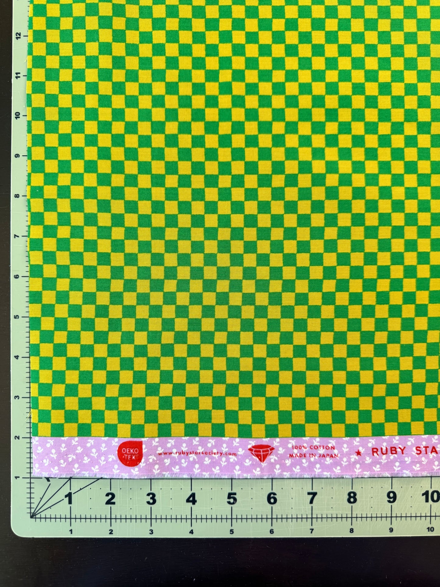 1-800-Calico - Verdant Block Check - Ruby Star Society