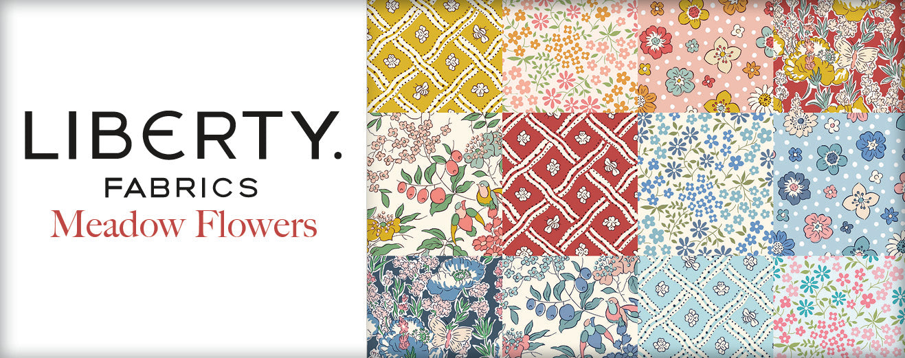 Liberty Meadow Flowers - FQ Bundle - Riley Blake Designs