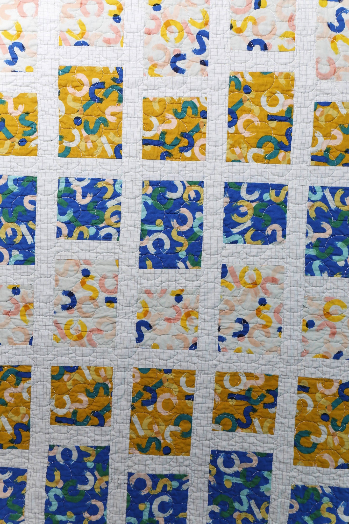 Bold Blocks Quilt Pattern - Printed