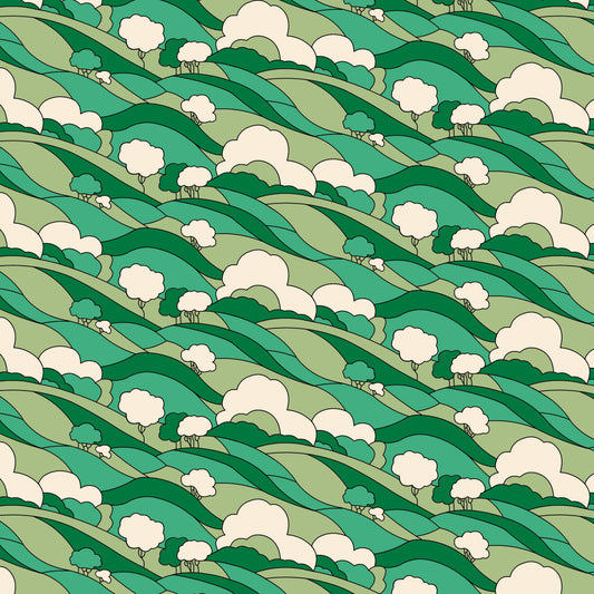 Hillside Adventure - Woodland Walk - Liberty Fabrics