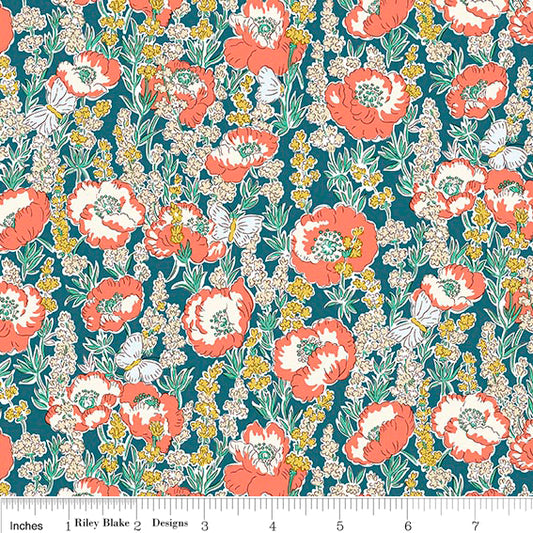 Meadow Flowers - Poppy Breeze - Liberty Fabrics