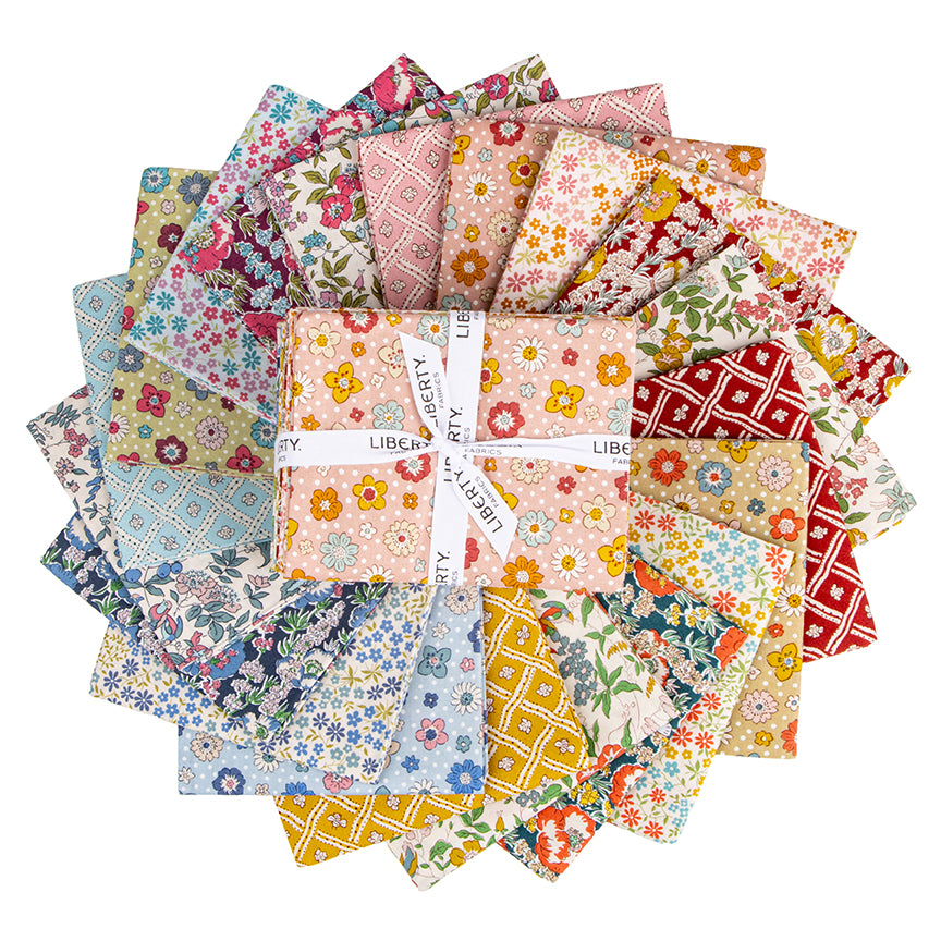 Liberty Meadow Flowers - FQ Bundle - Riley Blake Designs