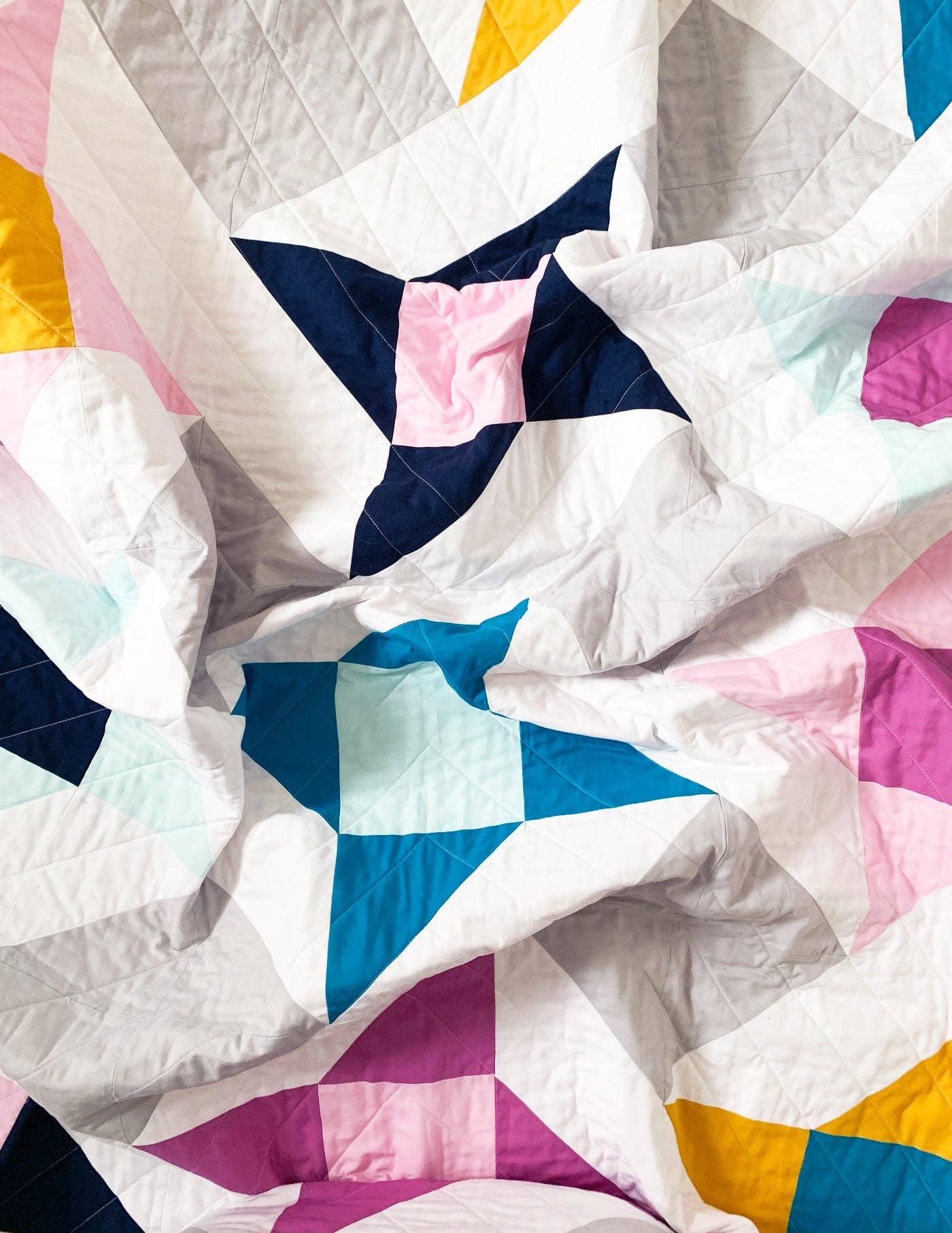 Mighty Stars Quilt Pattern