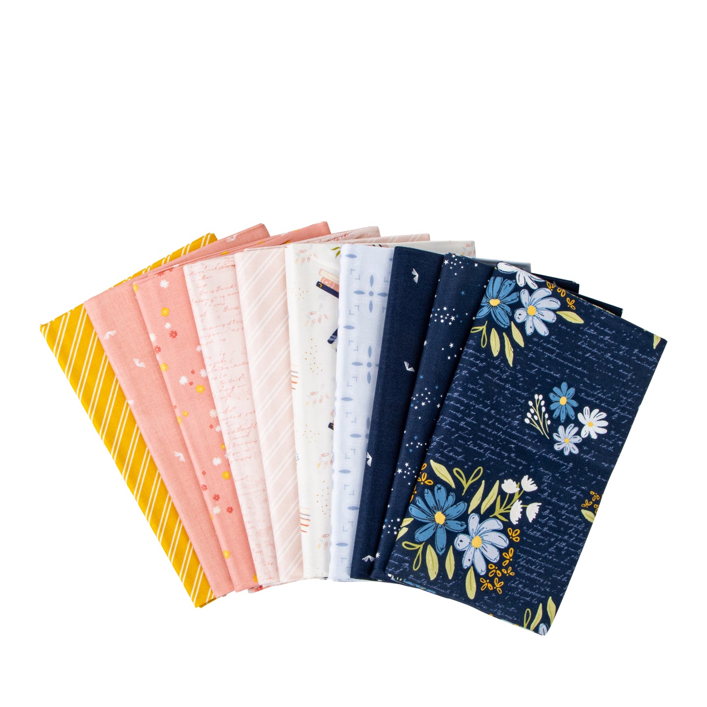 Between the Pages - 1 Yard Bundle - Navy - Riley Blake Designs