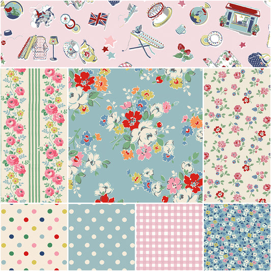 Cath Kidston Signature Collection - FQ Bundle - Riley Blake Designs