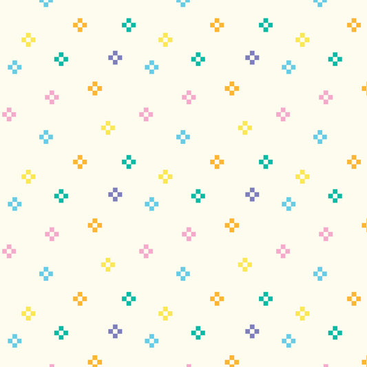 Cosmic Confetti (ivory)- High in the Sky - Cloud9