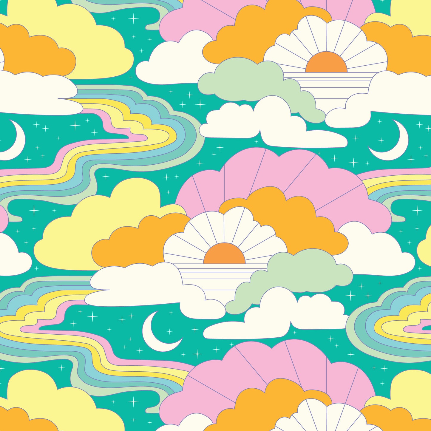 Cosmic Skyway (turquoise) - High in the Sky - Cloud9