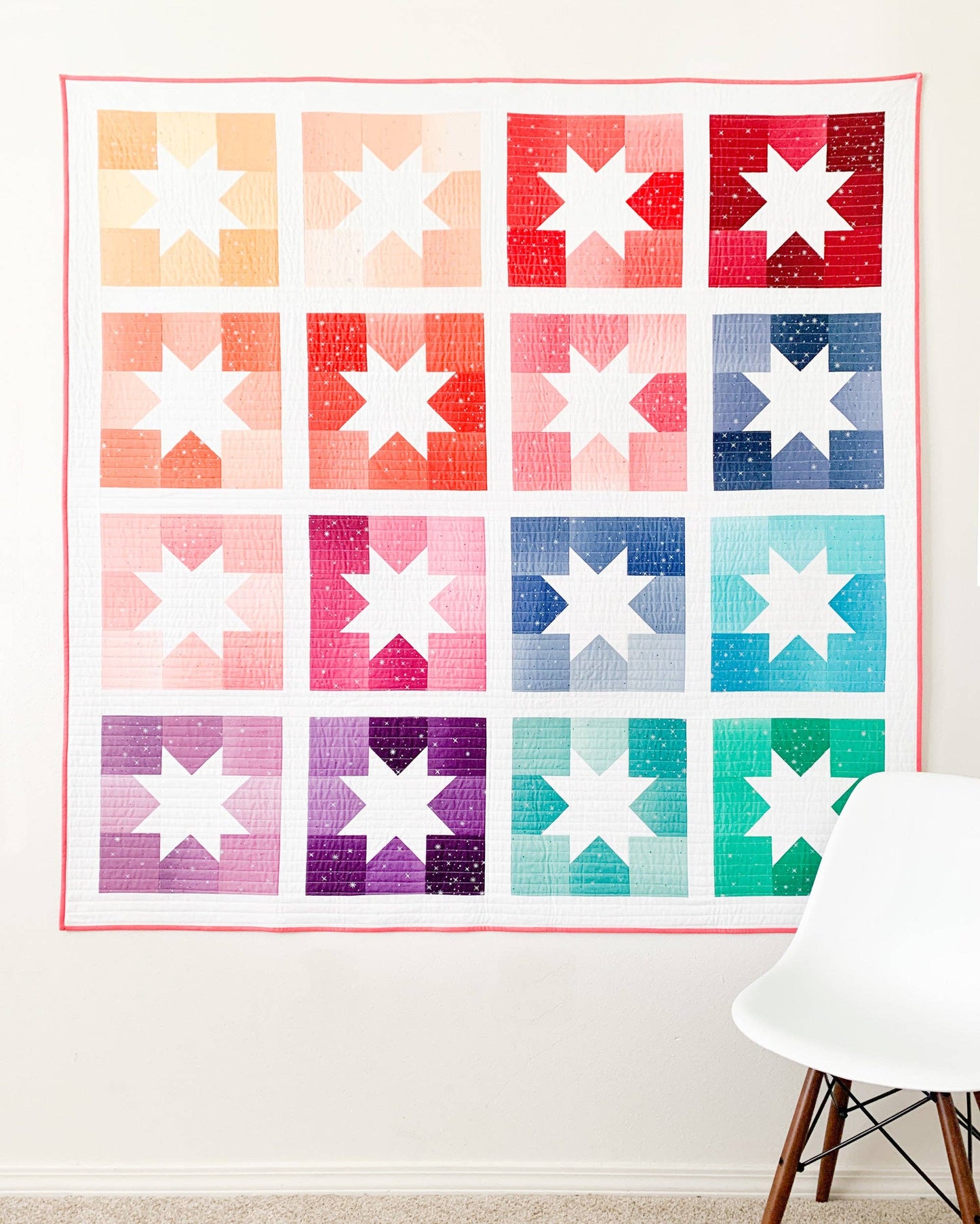 Joyful Stars Quilt Pattern