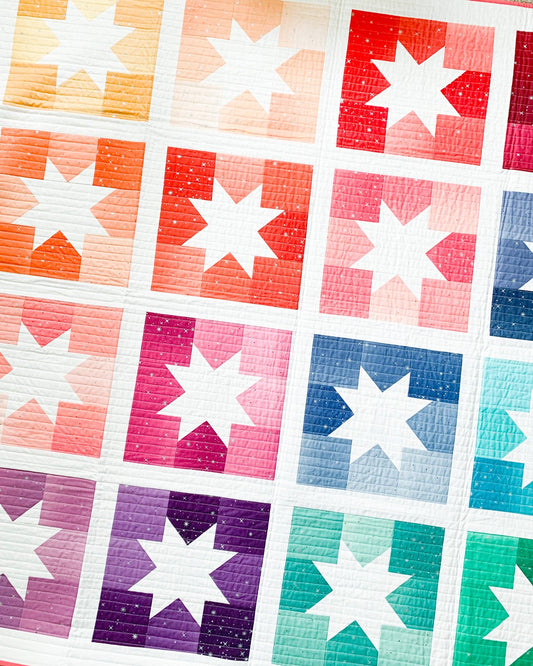 Joyful Stars Quilt Pattern