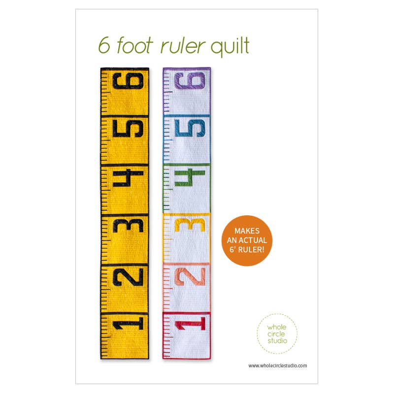 6 Foot Ruler Quilt Pattern