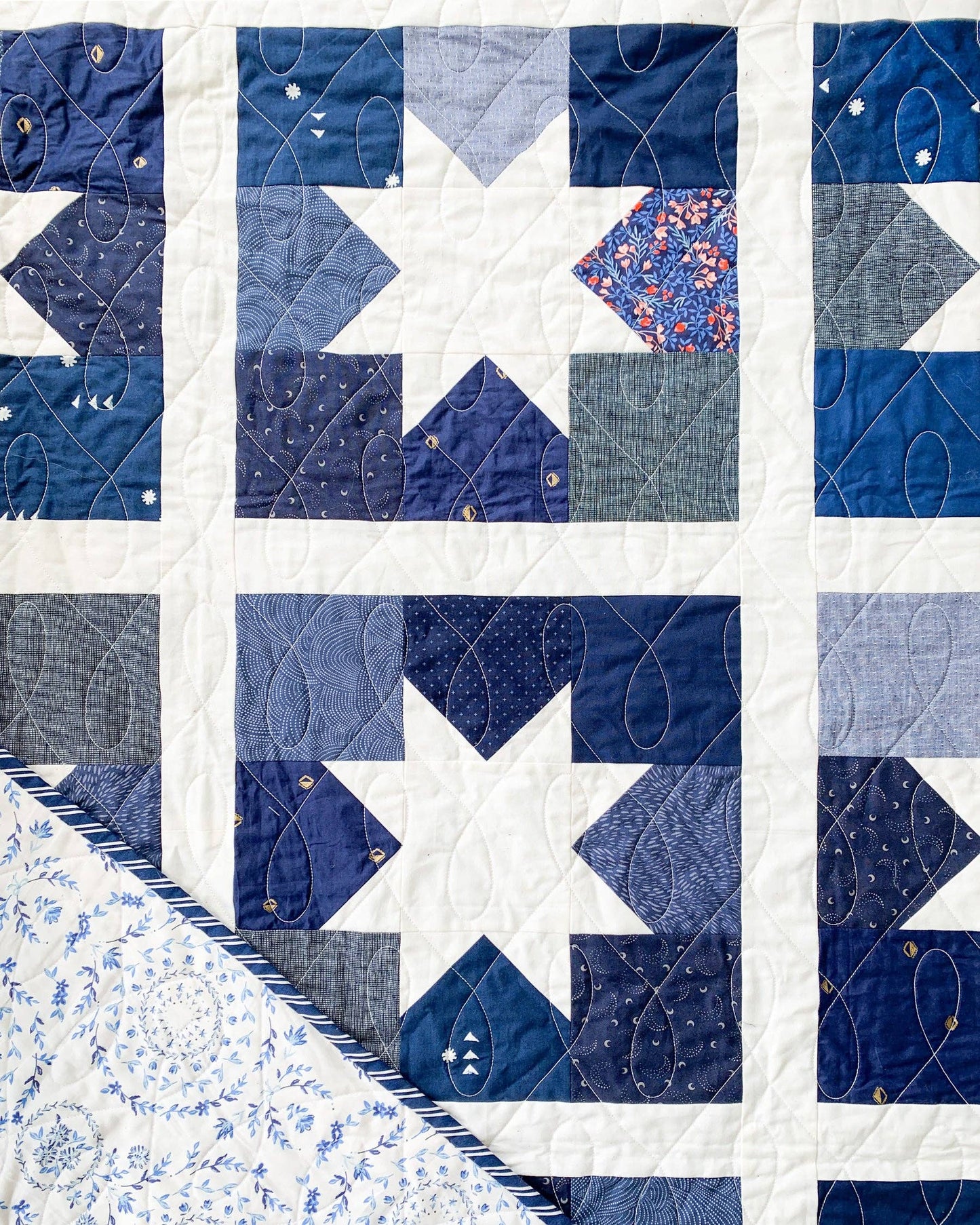 Joyful Stars Quilt Pattern