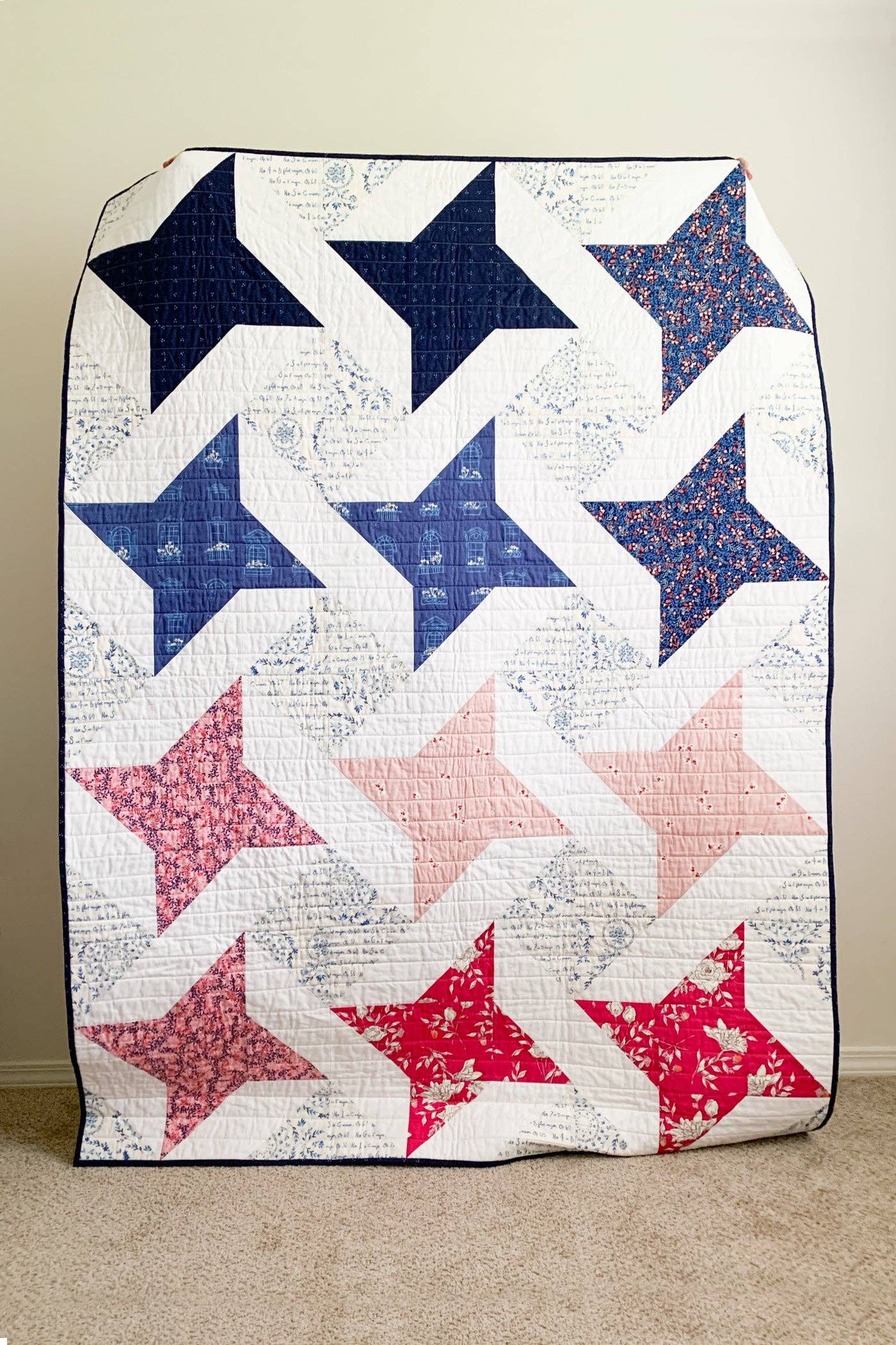 Mighty Stars Quilt Pattern