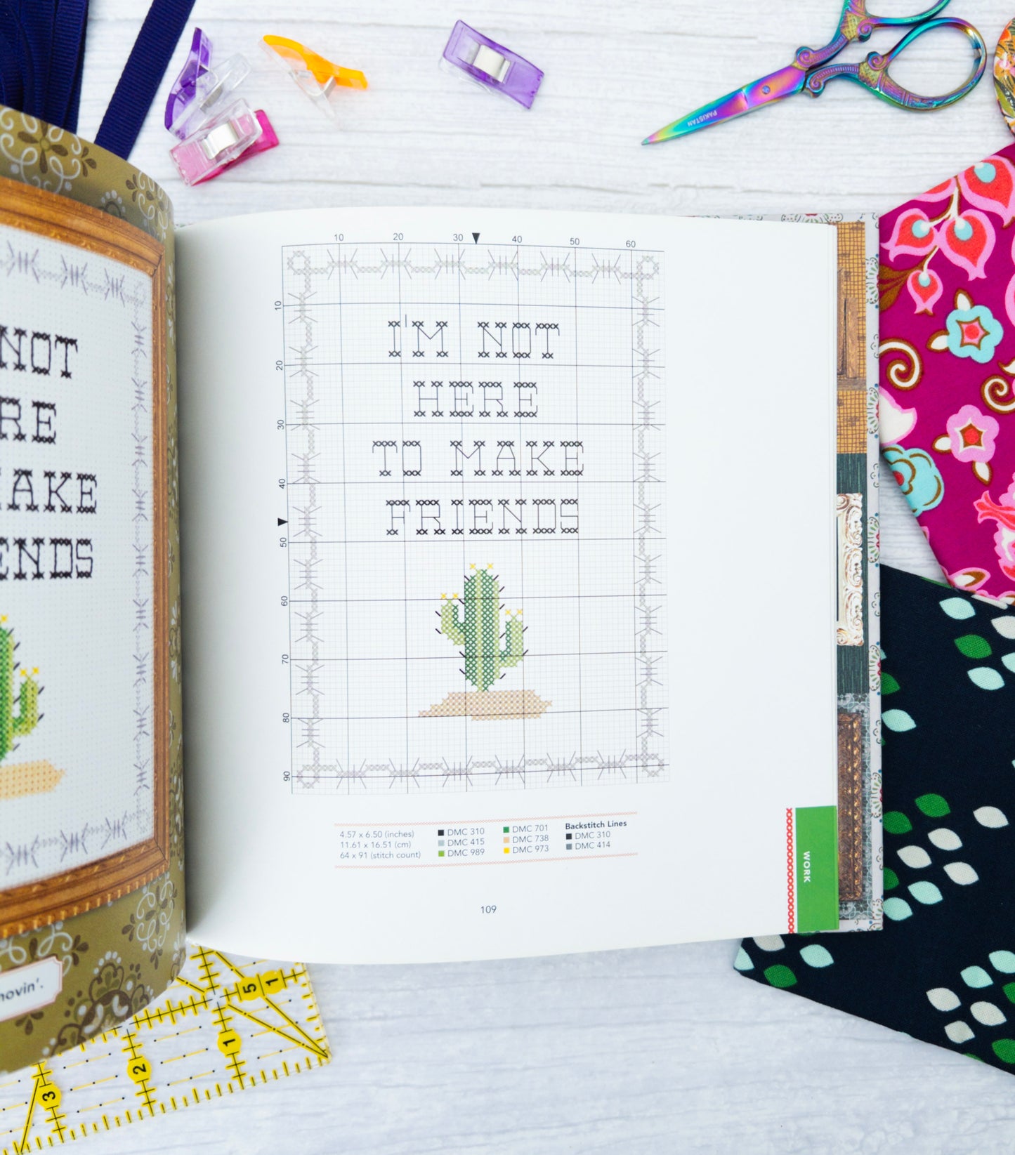 Super Subversive Cross Stitch - embroidery pattern book