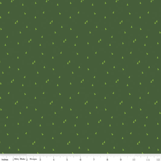 Green Trees - Seasonal Basic - Riley Blake