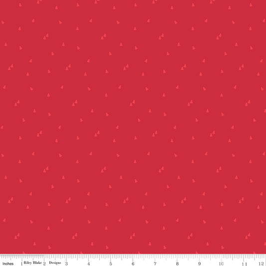 Red Trees - Seasonal Basic - Riley Blake