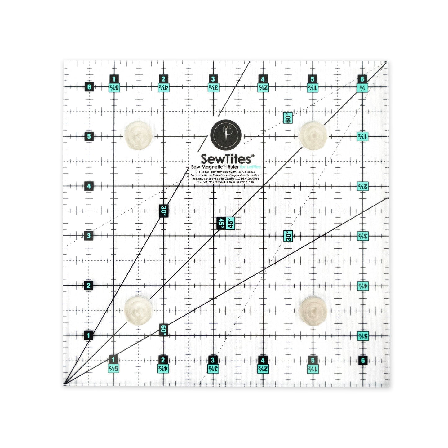Sew Magnetic 6.5" x 6.5" Ruler