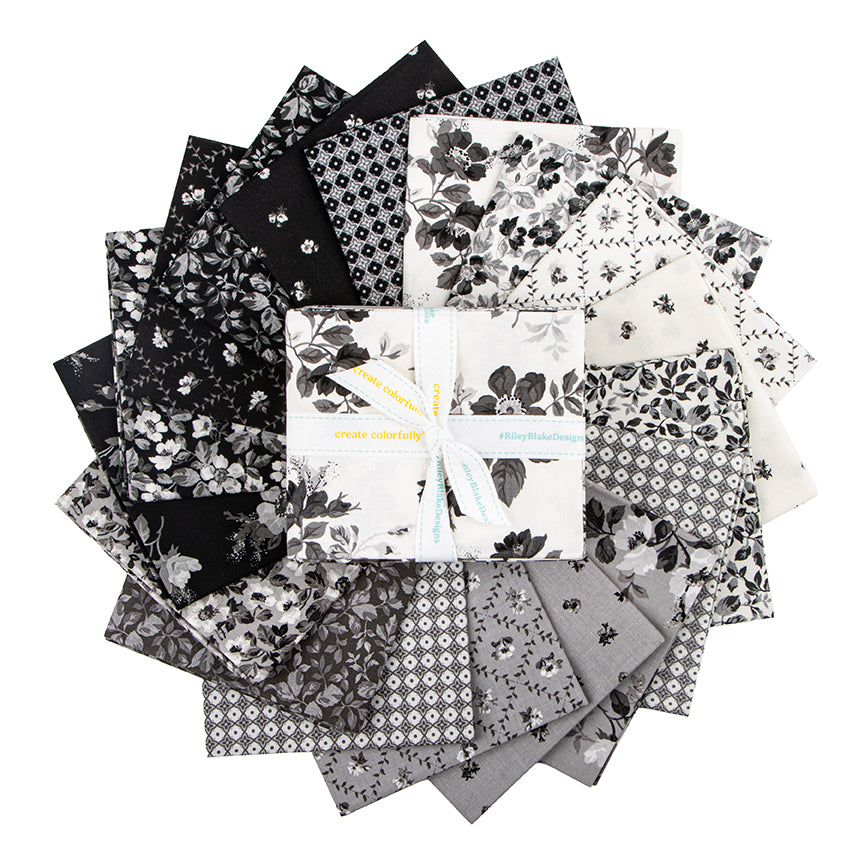 Ink & Ivory - FQ Bundle - Riley Blake Designs
