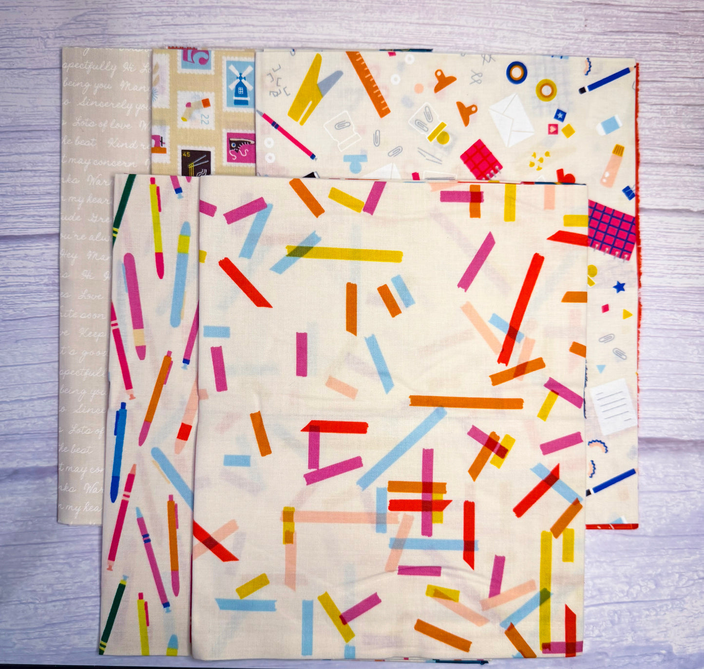 Salutations in Creams - FQ bundle - Ruby Star Society