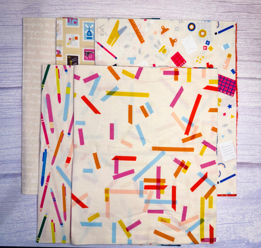 Salutations in Creams - FQ bundle - Ruby Star Society