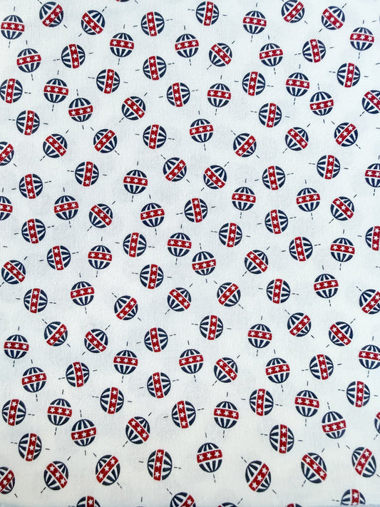 Ball Dots - Red White & Blue - American Gatherings II