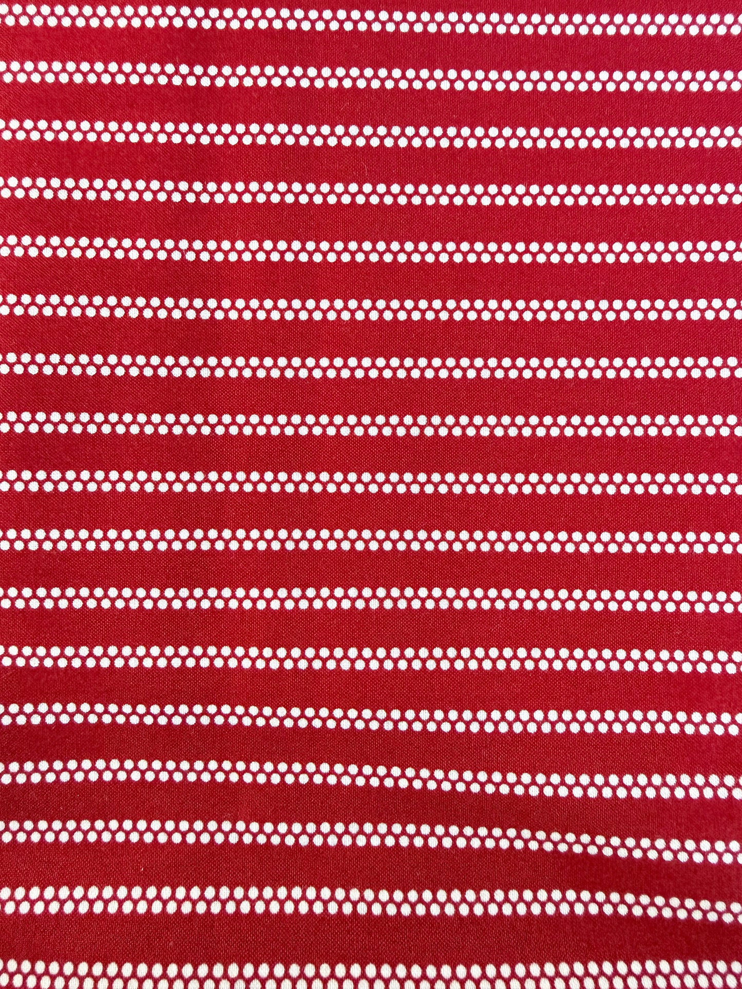 Dot Stripes in Red - American Gatherings II