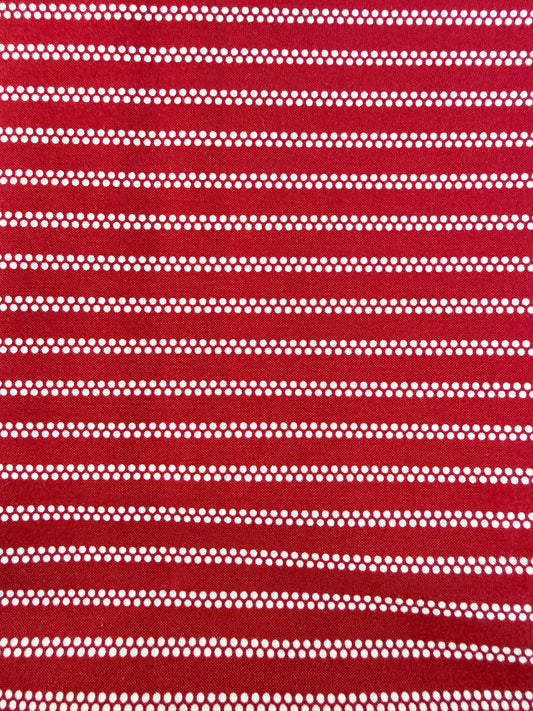 Dot Stripes in Red - American Gatherings II