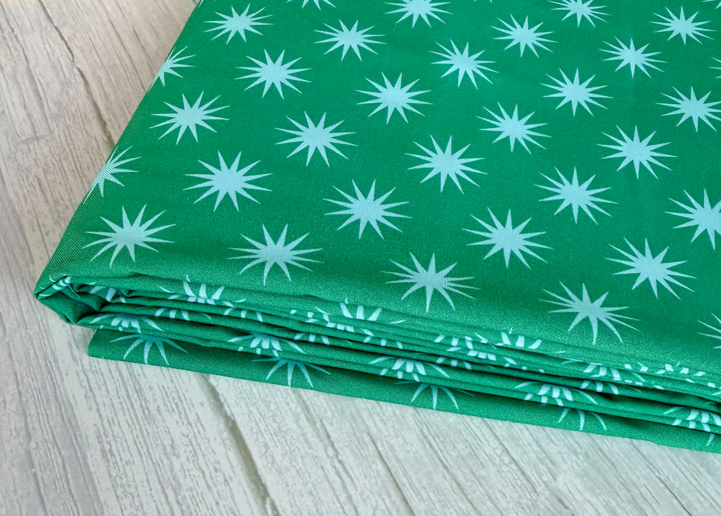 Ticket to Ride - Stars in Billiard Green - Dear Stella