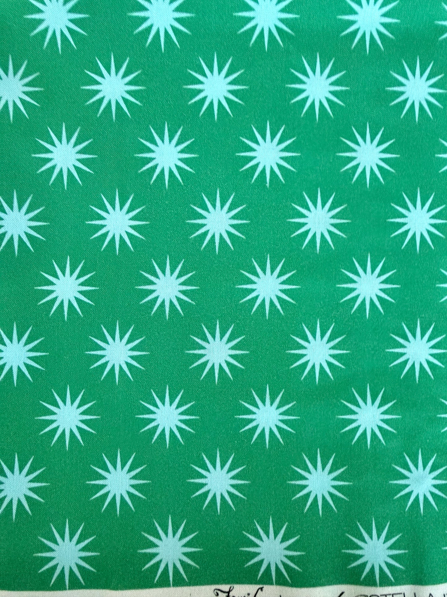 Ticket to Ride - Stars in Billiard Green - Dear Stella