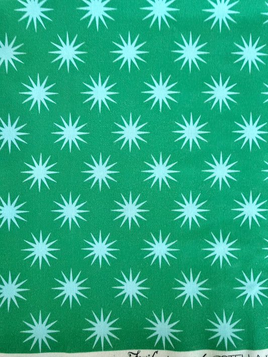 Ticket to Ride - Stars in Billiard Green - Dear Stella