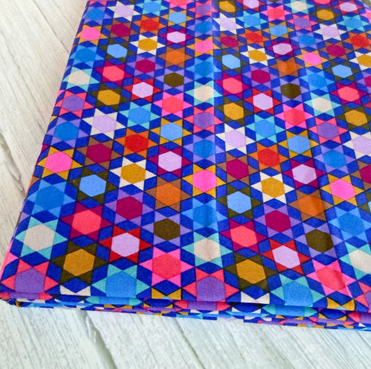 Piecework by AnnaMaria Textiles - Oh My Stars (cheery)