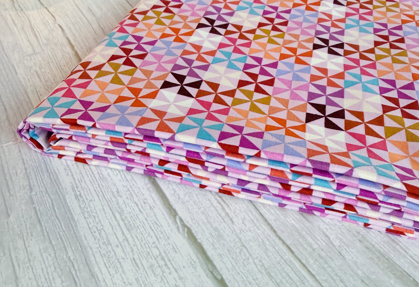 Piecework by AnnaMaria Textiles - Playroom Pinwheel