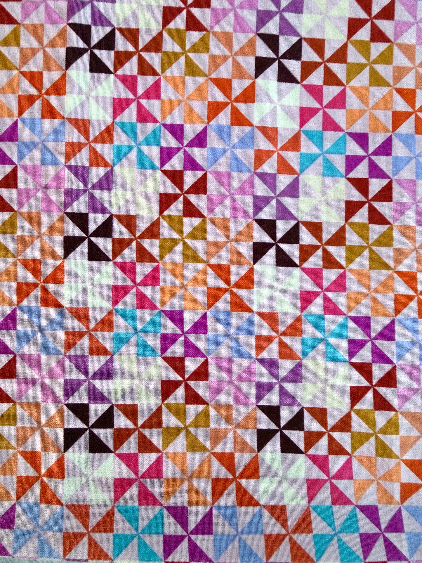Piecework by AnnaMaria Textiles - Playroom Pinwheel