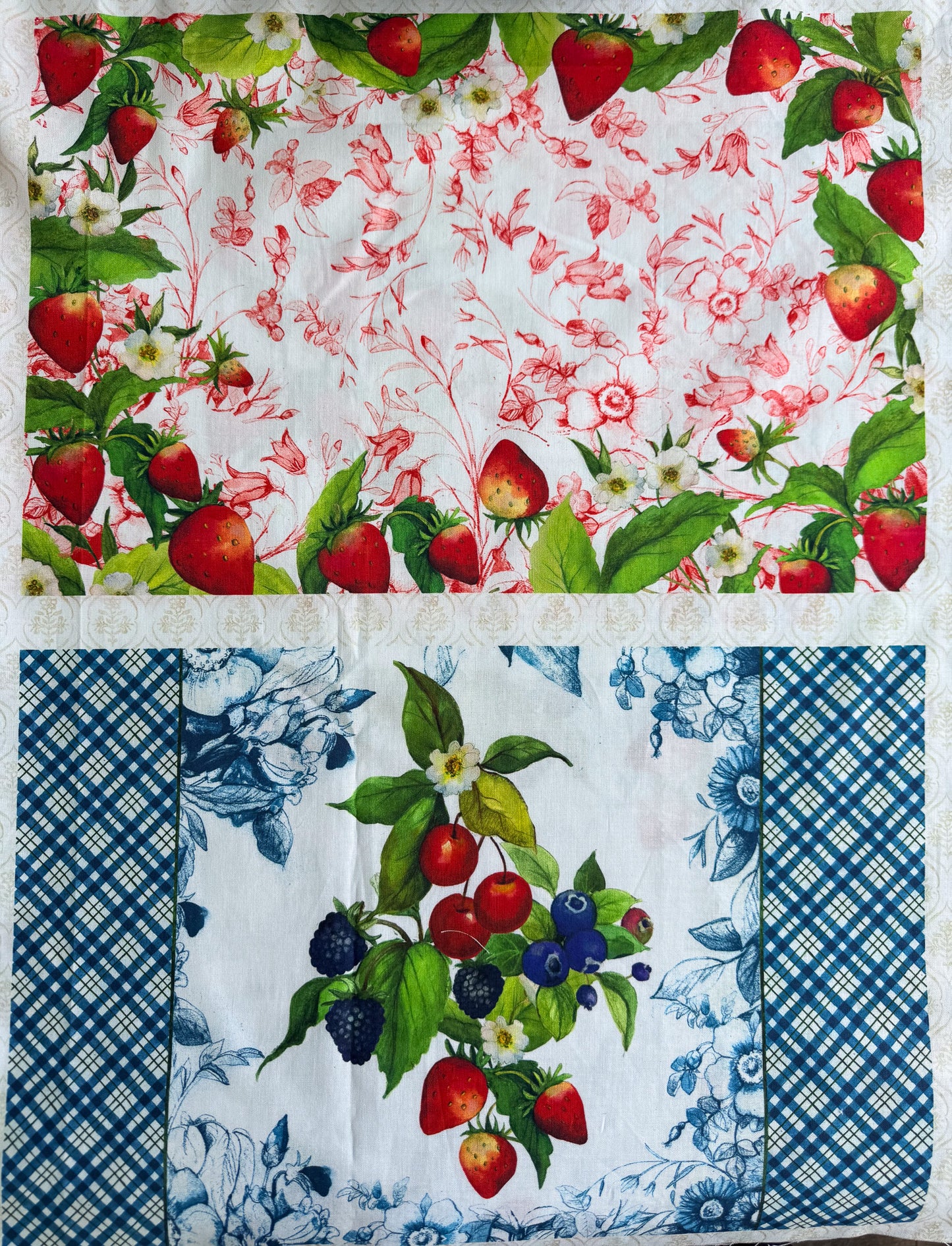 Patchwork Picnic - Placemat Panel