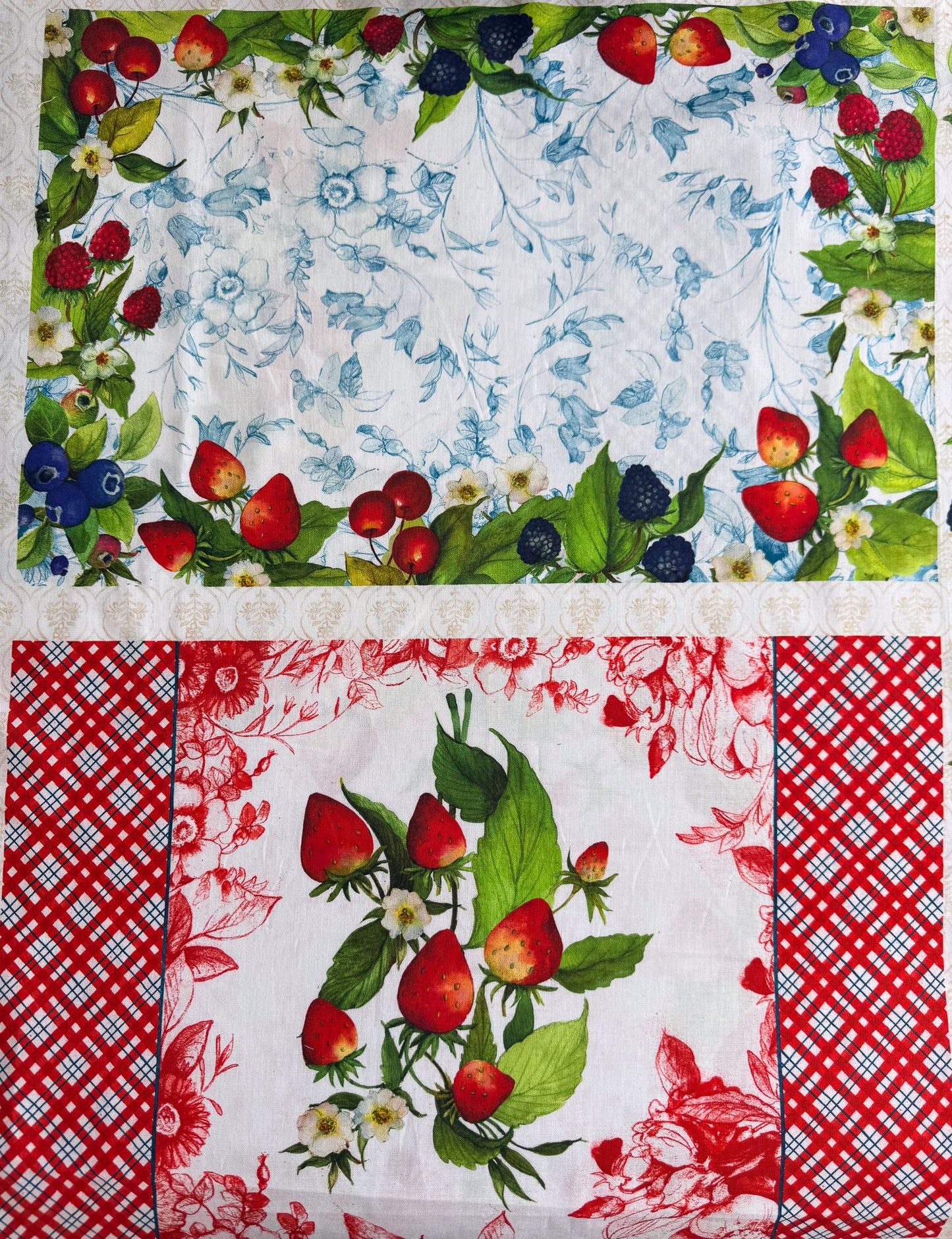 Patchwork Picnic - Placemat Panel