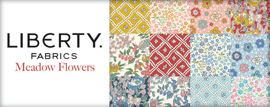 Liberty Meadow Flowers - Lasenby Roll (2.5 strips)- Riley Blake Designs
