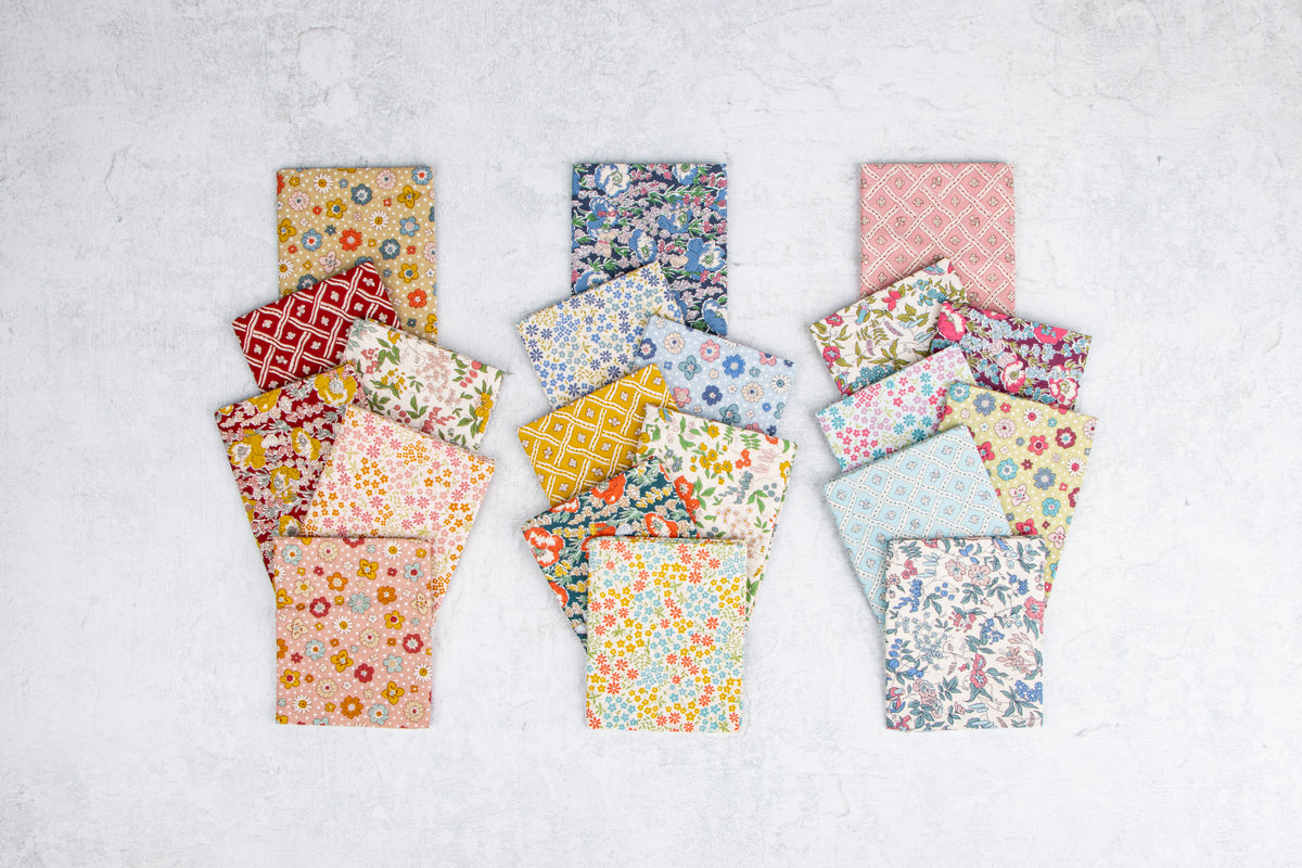 Liberty Meadow Flowers - 10" Stacker - Riley Blake Design
