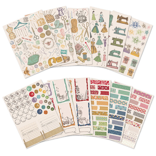Lori Holt - Sew & Stitch Sticker Set