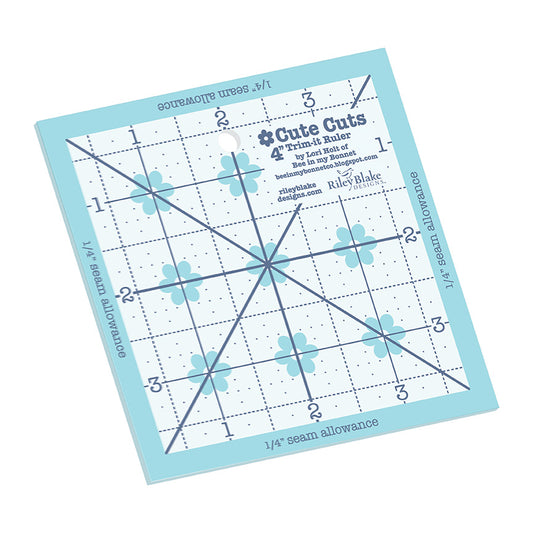 Lori Holt - Cute Cuts Trim It Ruler 4"x4"